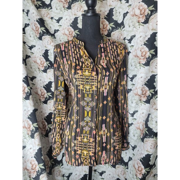 H&M Blouse Top Button Up Size 12 - Picture 4 of 10